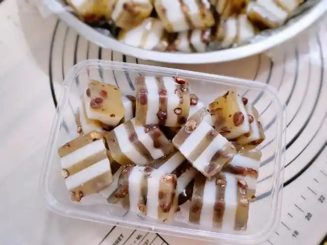 木薯红豆千层糕