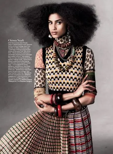 美国版vogue复古风时尚大片look