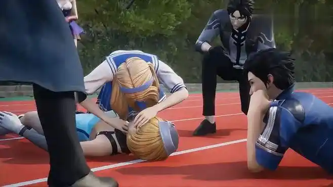 枪神记:凌在训练中为了解救米娅,为什么大家都会围过来看热闹-动漫