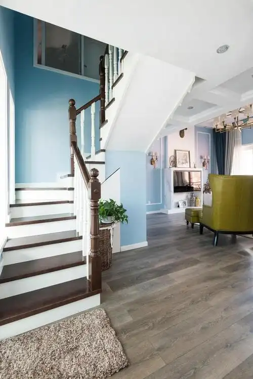 小复式楼梯装修实例图美轮美奂