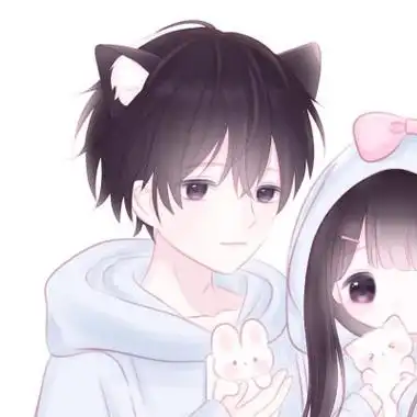 动漫又野性又撩人的情侣头像