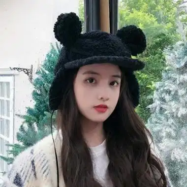 高清女头像霸气高冷戴帽女生头像图片