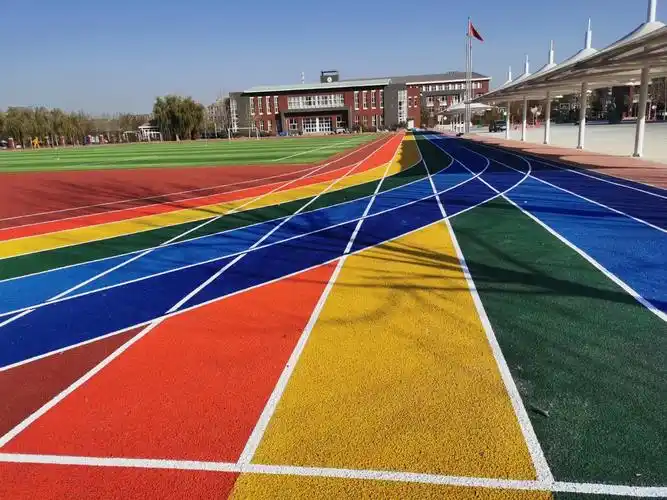 彩色塑胶跑道多少钱一平米