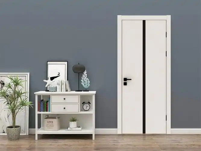 圣象木门现代简约零度木门cs564效果图