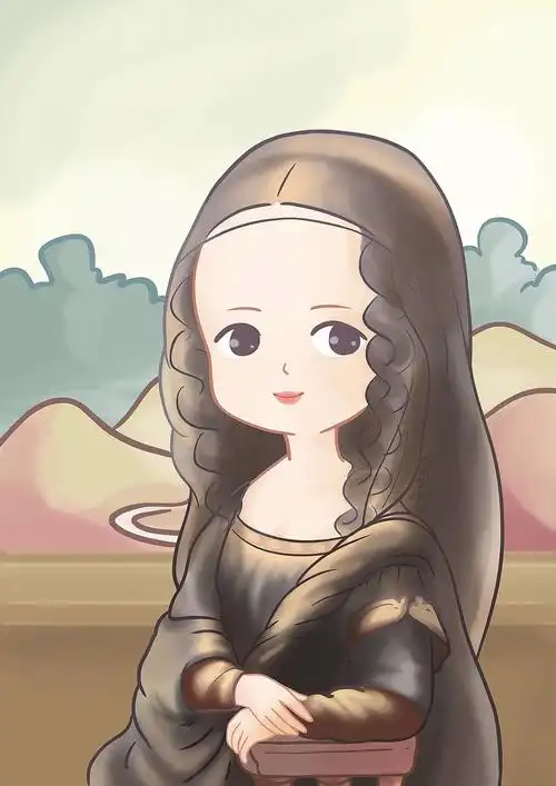 世界名画q版人物系列