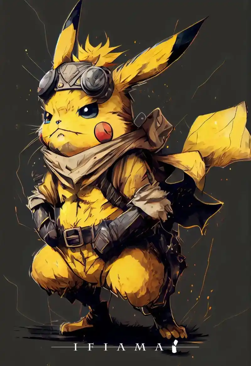 你没见过的狂野皮卡丘