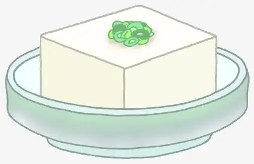 一块豆腐免抠素材免费下载_觅元素51yuansu.com