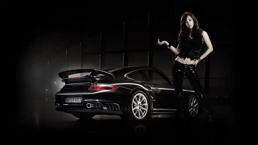 360资源组超酷靓车与火辣美女高清壁纸1920108020p