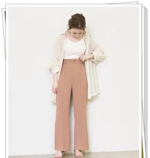 夏季米色衣服的搭配示例适合轻熟女人的典雅温柔造型