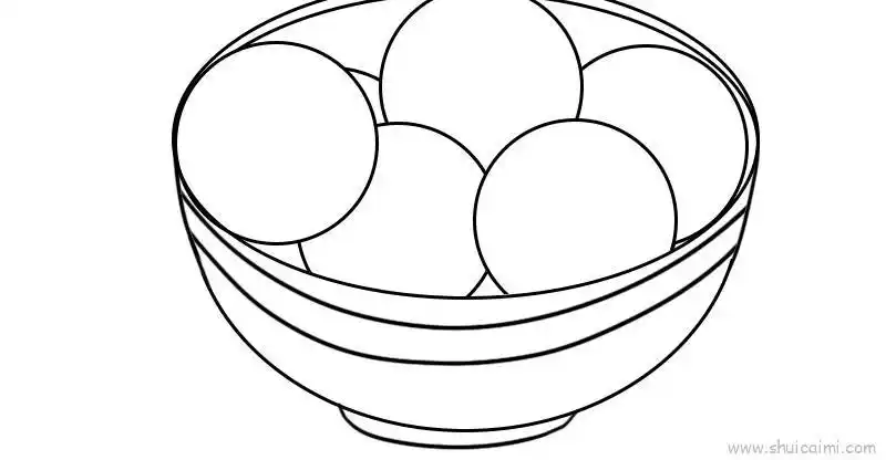 春节美食儿童画怎么画 春节美食简笔画简单