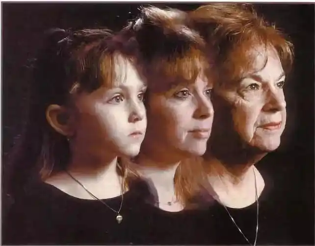 同一个人,从小孩到老人