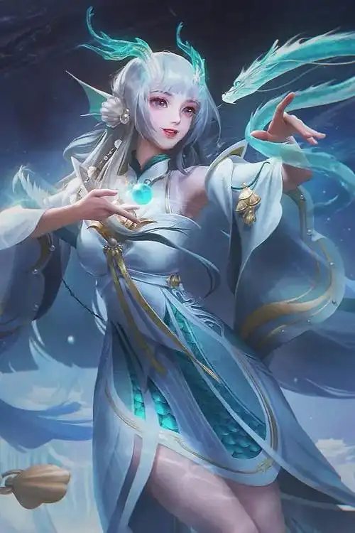 按自己的审美改了一下小龙女的海报