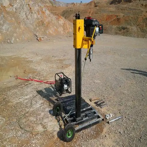 小型取样钻机 小型取芯钻机 便携式取芯钻机 轻便勘探钻机