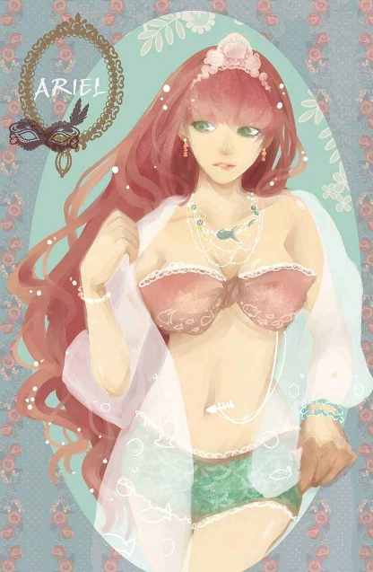 当迪士尼公主穿上比基尼的时,网友:这样的公主才是我们喜欢的!