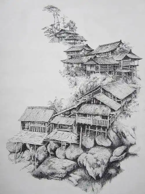 风景素描画风景素描画入门