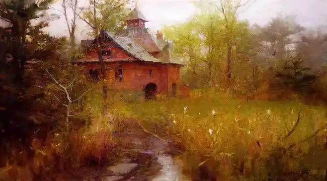 画家richard schmid(理查德·斯契米德)风景作品欣赏 - 艺术圈 - 嘉利