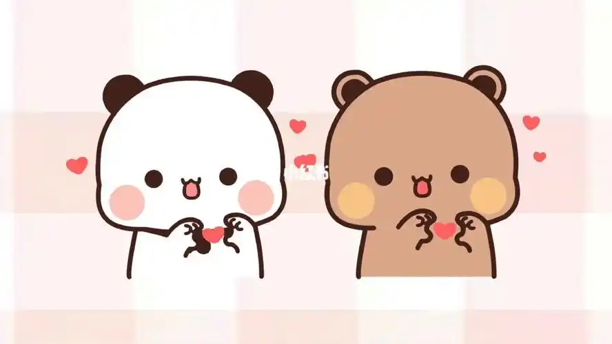 可爱表情  #小熊猫一二  #情侣表情  #可爱头像 #情侣头像 #可爱表情