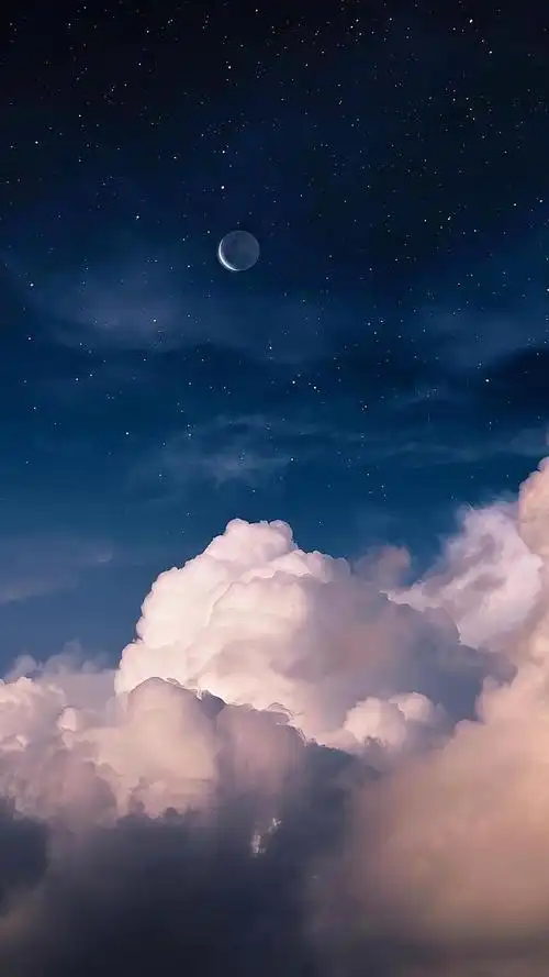 寂静夜空梦幻星光风景,图片大全,高清,图库-回车桌面