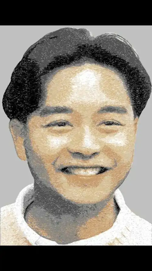 刺绣画像#张国荣