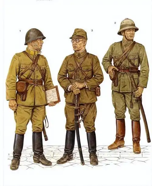 抗战剧中日军为何身穿不同的军装,鬼子到底有几种军装?