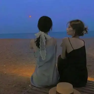 双人闺蜜头像超仙气陌路相逢变成了最好的闺蜜