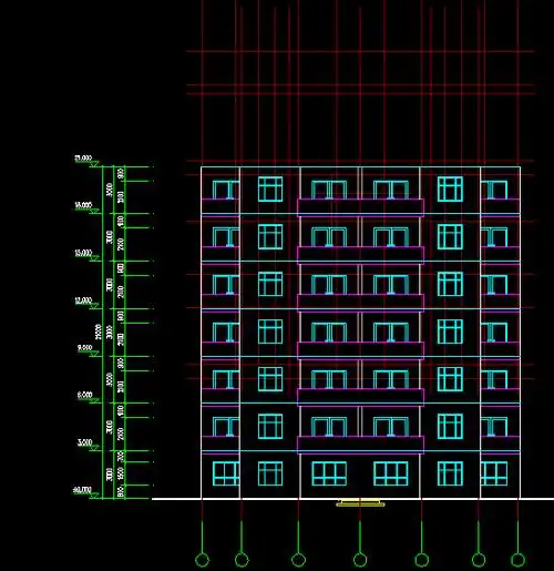 天正生成的立面图怎么么不对?