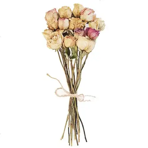 wooken特惠复古玫瑰干花花束莫兰迪天然植物生日礼物家居装饰摆设