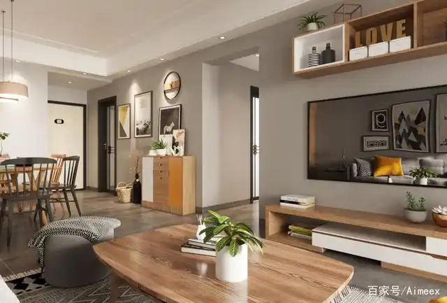 93㎡的小家,精巧可爱小户型,原木北欧风,特别喜欢!