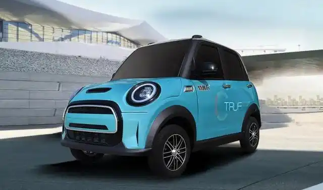 特鲁夫m5电动四轮车测评:欧范设计,智能语音交互,续航120公里