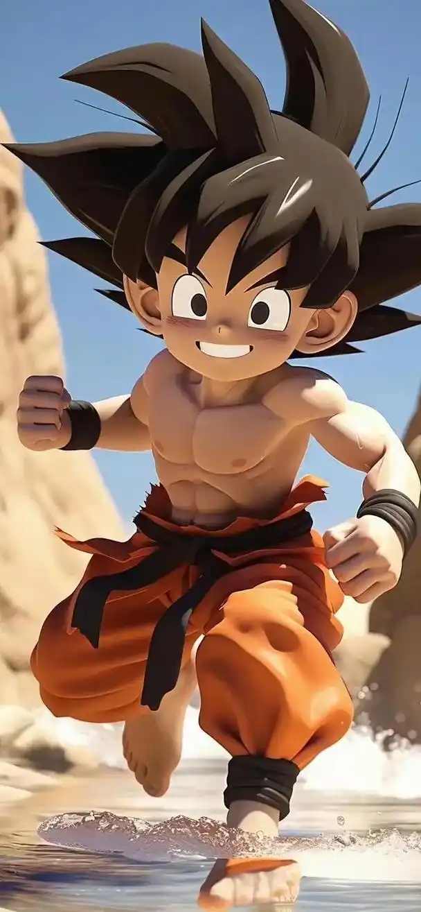 悟空.#超级赛亚人 #龙珠 #高清图片 #手机墙纸 #太酷了 - 抖音