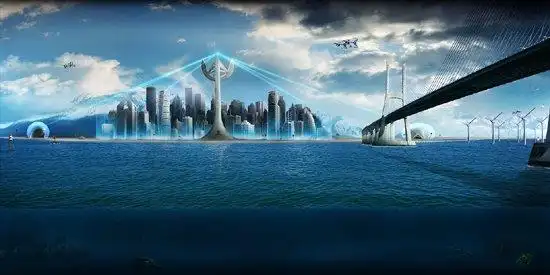 丰富的想象力:未来城市概念插画欣赏 - 设计之家