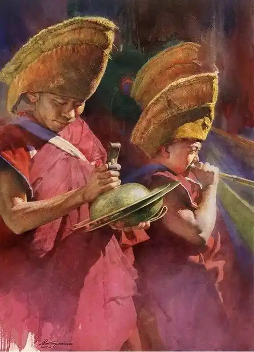 水彩大师风景作品欣赏(画水彩的艺术家柳毅)