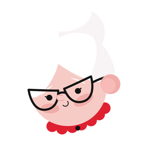 白发苍苍老奶奶头像