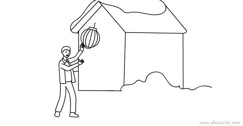 我爱我家儿童画怎么画 我爱我家简笔画简单