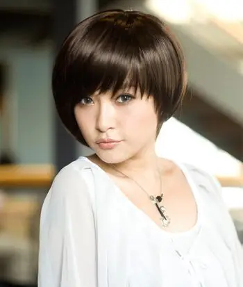 沙宣短碎发发型