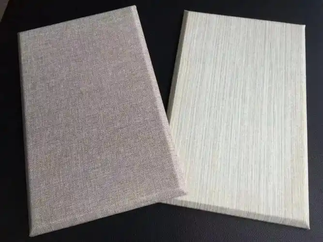 体育馆影剧院墙面吸音板防火防撞硬包吸音板图片