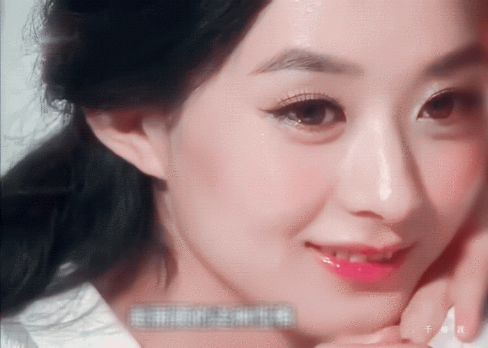 你笑起来真好看,像春天的花儿一样【赵丽颖笑容gif.