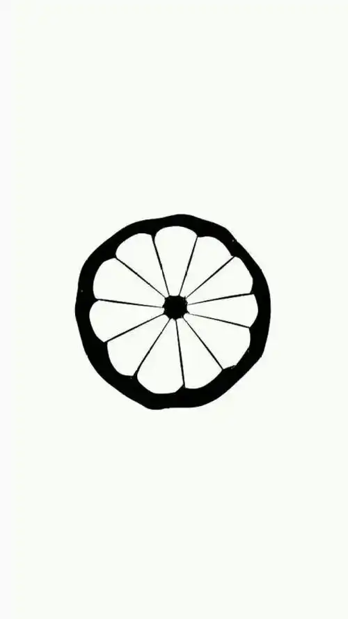 橡皮章手作素材简单 柠檬片 橡皮章手作素材库