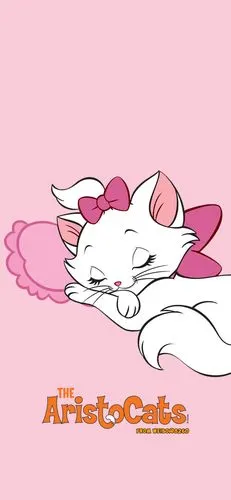 迪士尼系列|手机壁纸小甜心玛丽猫 cr:@now_8260