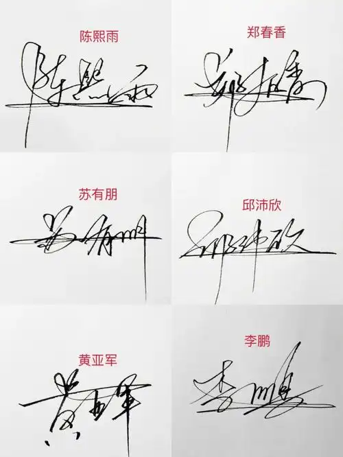 留下名字帮你设计签名