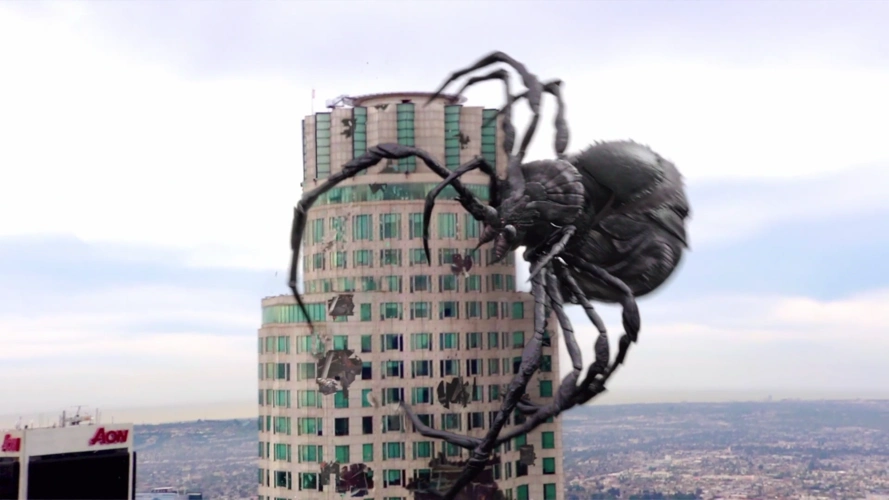 军方实验失败创造出变异蜘蛛,见人就吃最终变成巨型怪兽