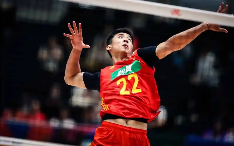 中国男排最强主攻,"小太阳"——张景胤_排球_比赛_联赛