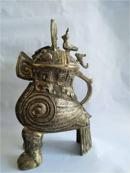 今天我们就讲讲安阳殷墟出土的青铜器.