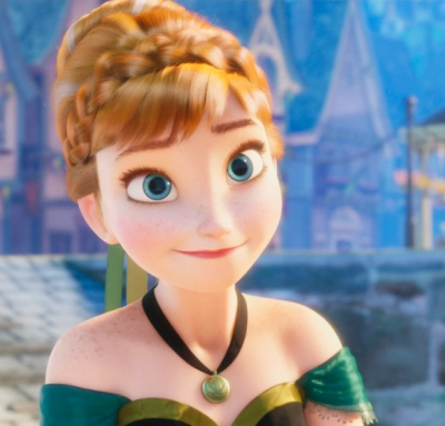 《frozen》anna 头像 转自冰雪大冒险吧https://tieba.baidu.