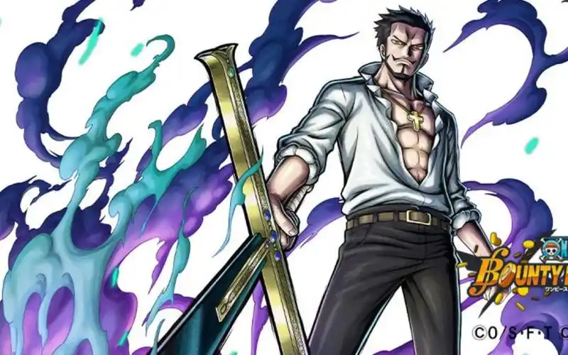 海贼王官方手游bounty rush原王下七武海鹰眼米霍克和女帝汉库克的两