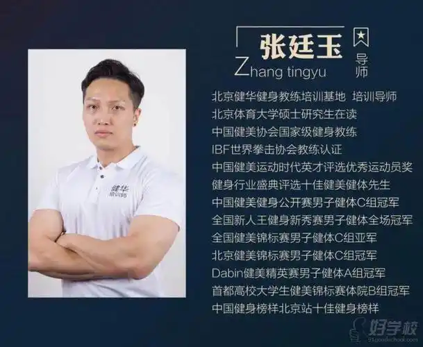 北京健华健身教练培训学院之师资力量展示