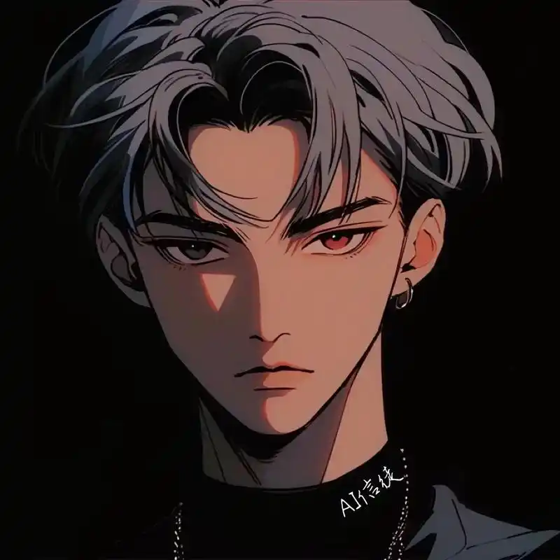 新风格旧漫男生头像|暗黑系帅哥.我永远臣服于,黑暗浪漫. # - 抖音