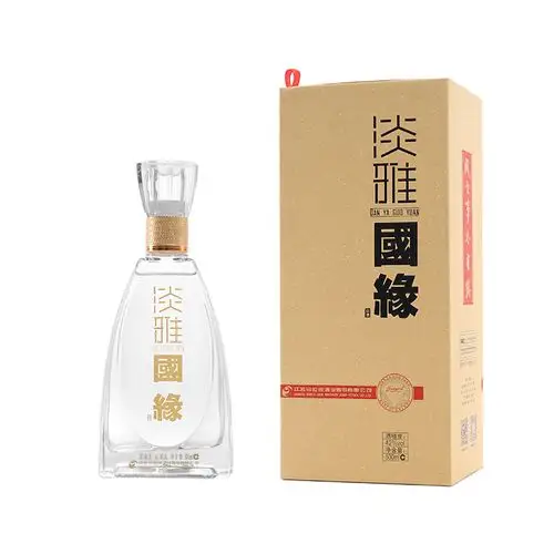 42度淡雅国缘浓香型500ml商务用酒