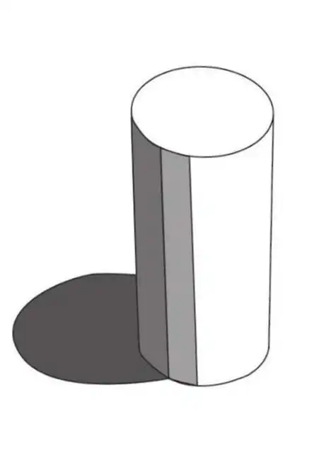 圆柱体的简笔画卡通