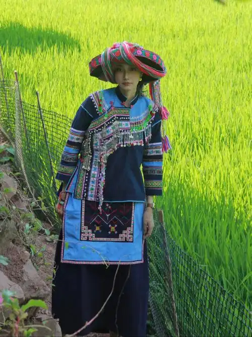 民族写真哈尼族的魅力